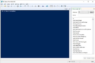 PowerShell ISE Commands